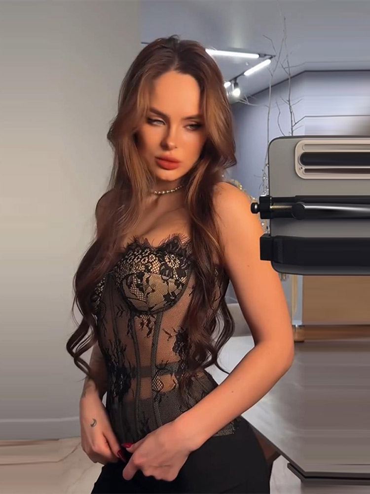 Sexy vrouwen kant visgraat ban - Strapless Bra Backless recensie en prijs