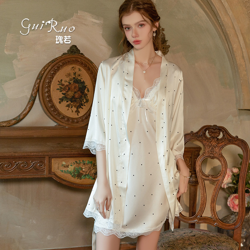 versie zoete ijszijde satijn m - Robe Silk Women recensie en prijs